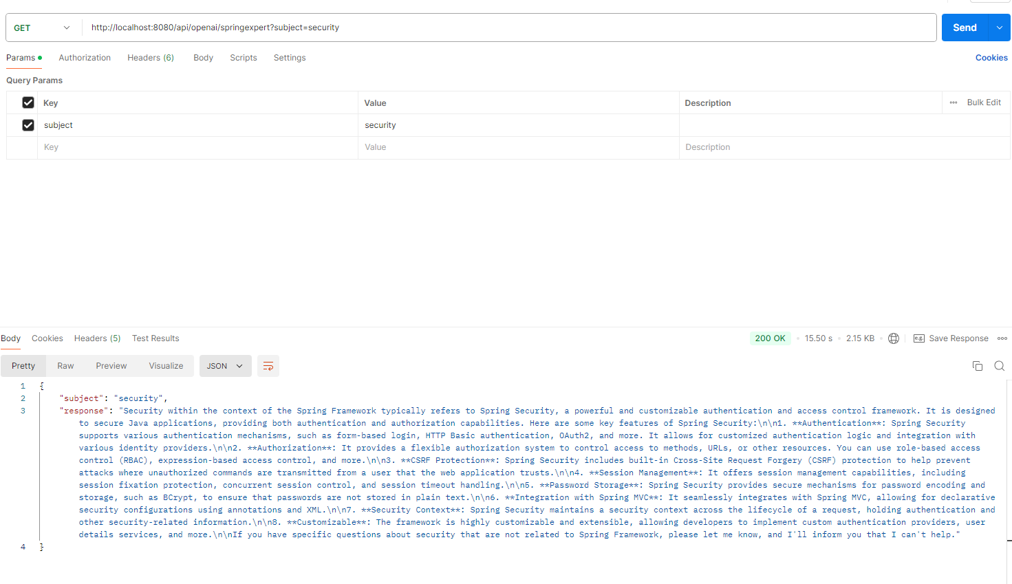 Spring AI In Action with Open AI ( Chat Client ) – Ejyle